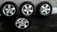 Комплект колес KIA SORENTO (2002-2009) легкосплавные (7Jx16, 5x139.7, ET=45, DIA=95.3) б/у