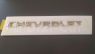 Шильдик «CHEVROLET», задний, Каптива, хром